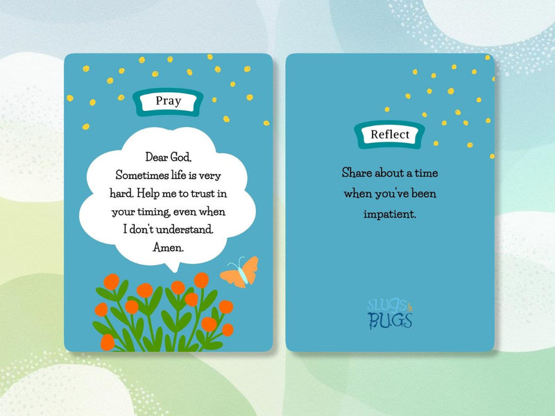 Slugs & Bugs Prayer and Reflection Cards