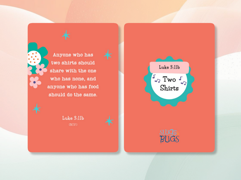 Sing the Bible Vol. 1 Scripture Memory Cards