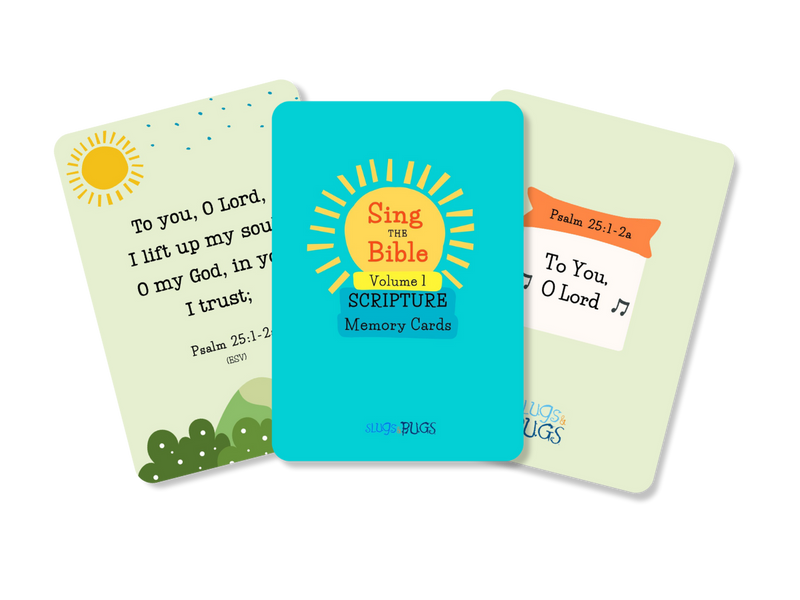 Sing the Bible Vol. 1 Scripture Memory Cards