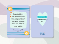 Sing the Bible Vol. 1 Scripture Memory Cards