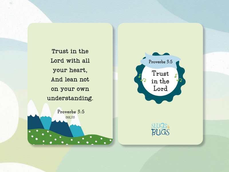 Sing the Bible Vol. 1 Scripture Memory Cards