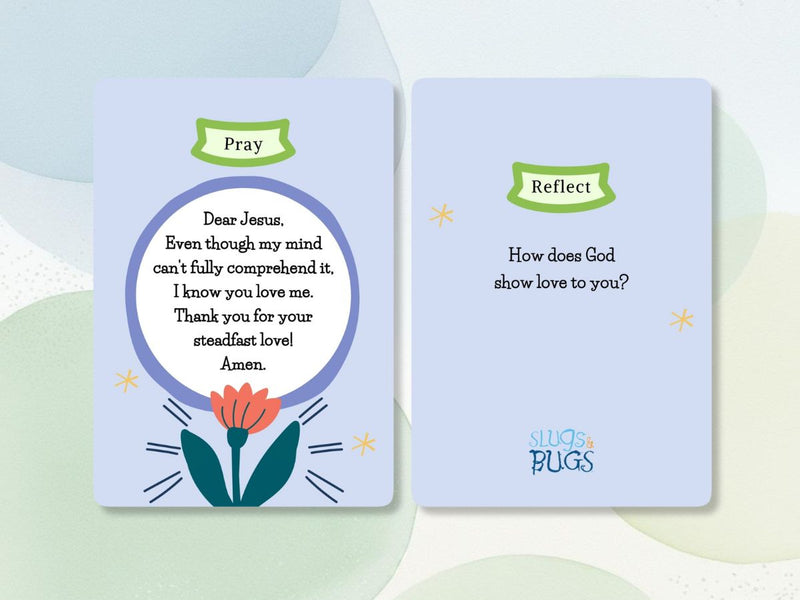 Slugs & Bugs Prayer and Reflection Cards