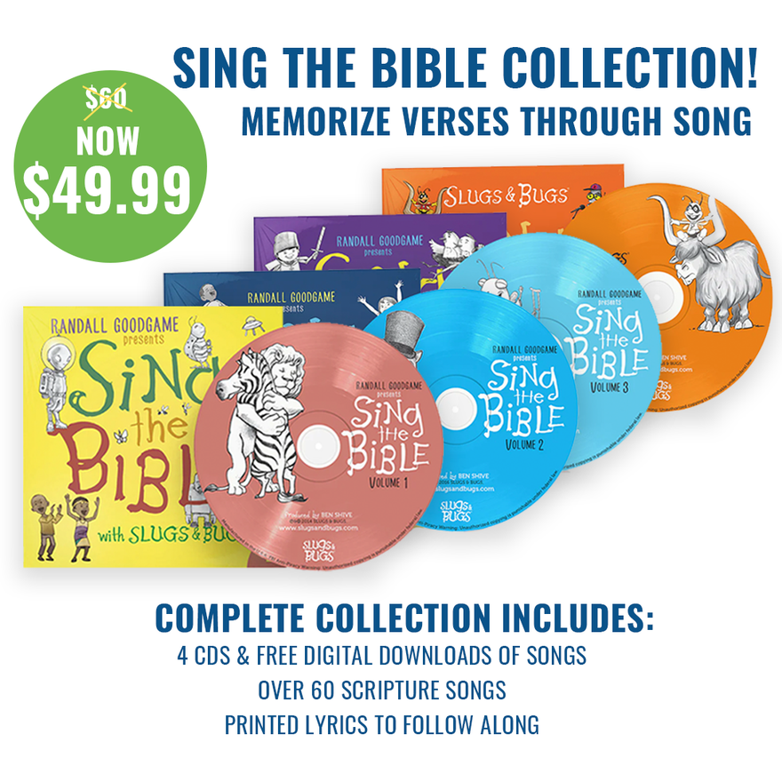 Sing Scripture Sing the Bible Audio Collection – Slugs and Bugs