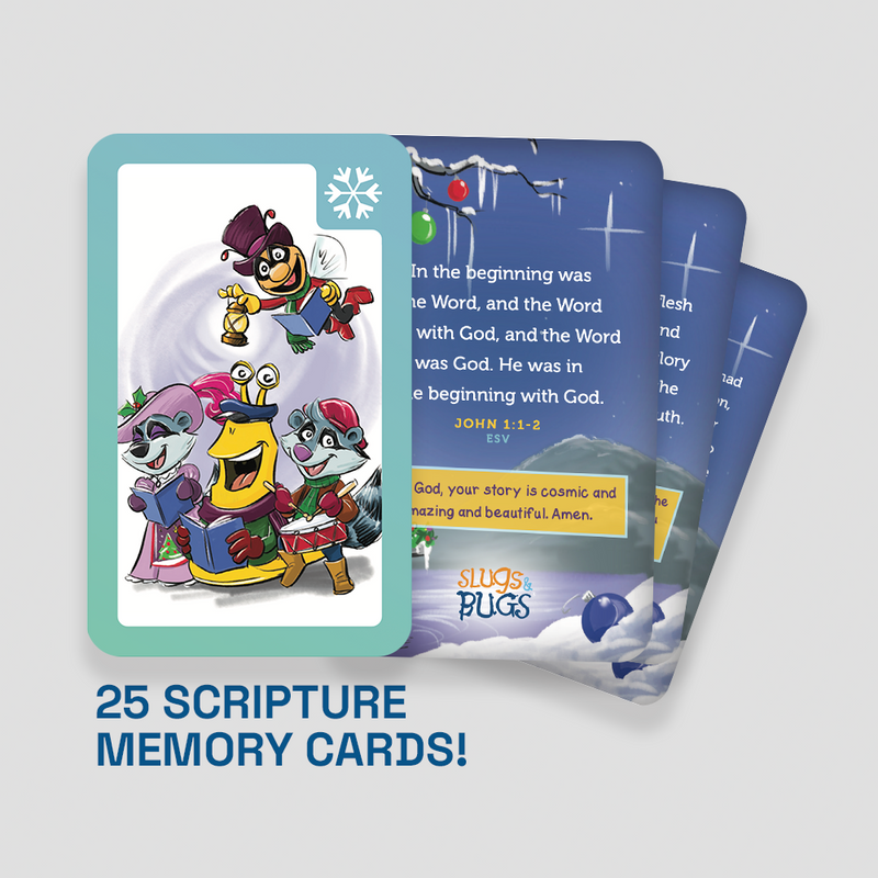 CHRISTMAS EDITION! Memorize the Bible with Slugs & Bugs: Vol. 5