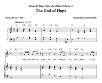 The God of Hope Sheet Music - Sing the Bible Vol. 4