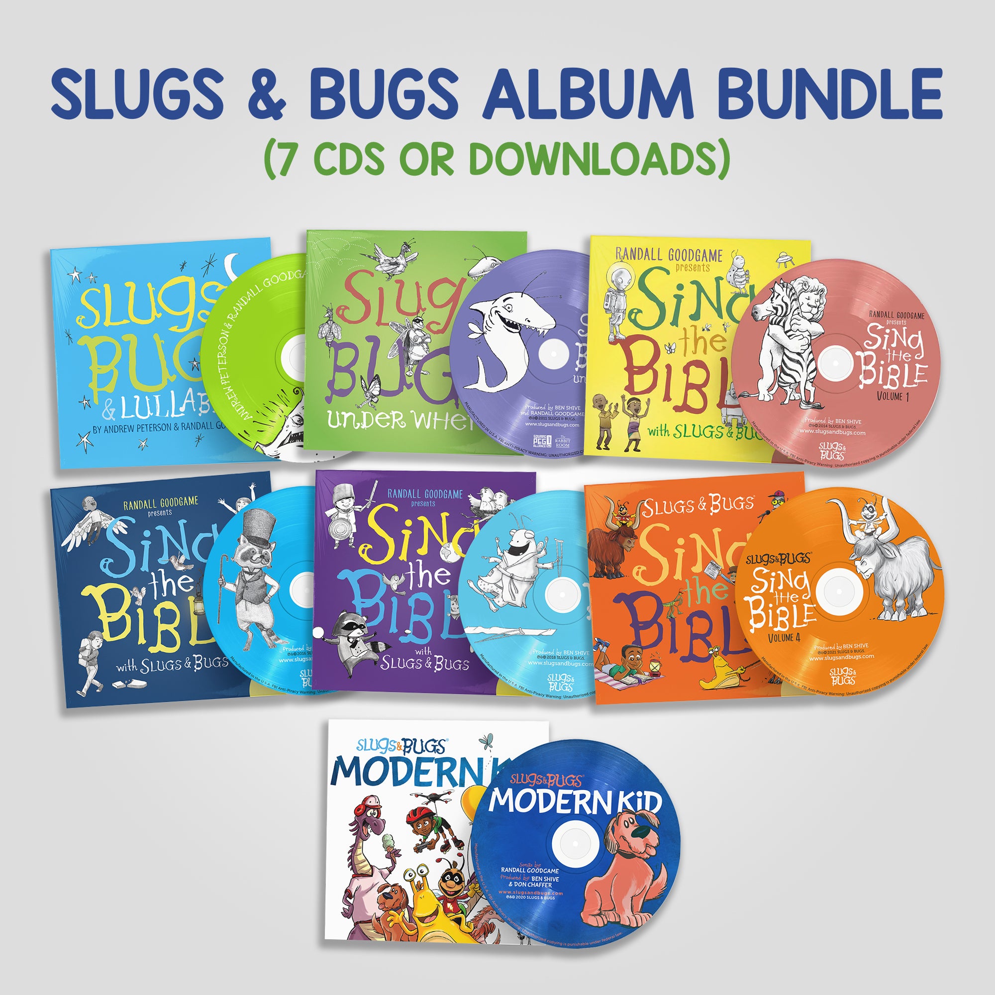 Slugs & Bugs: Album Bundle - A $104.93 value! – Slugs and Bugs